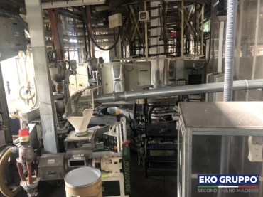 2300 mm Reifenhauser Coex 3 Layers Blown Film Extrusion Line - Used Machines Eko Gruppo