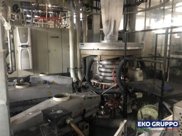 3 Layers 2300 Reifenhauser Blown Film Machine - Used Machines Eko Gruppo