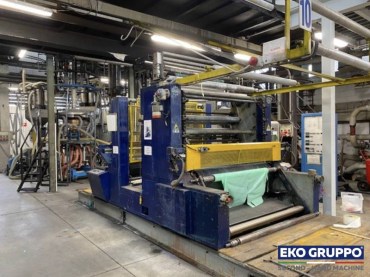 3 Layers 1600 mm Dolci Blown Film Line - Second Hand Eko Gruppo Line
