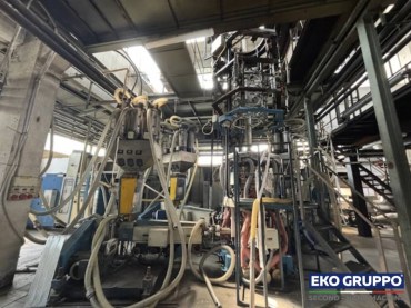 3 Layers 1600 Dolci Blown Film Machine - Second Hand Eko Gruppo Line