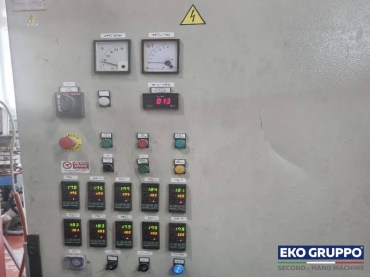 5000 mm Tecom Monolayer model EKN90 30D Blown Film Extrusion Line - Used Machines Eko Gruppo