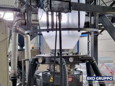 Monolayer 1700 Tecom Blown Film Machine - Used Machine Eko Gruppo