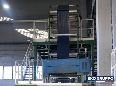 1600 Mono Macchi Plastex Blown Film Machine - Used Machine Eko Gruppo