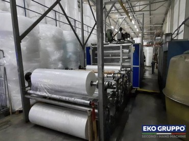 2000 mm Torninova Mac Bubble Film Extrusion Line - Used Machinery Eko Gruppo