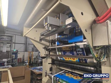 Fischer Krecke mod 34DF 8 CNC Flexo Printing Machine - Eko Gruppo Second Hand Machine