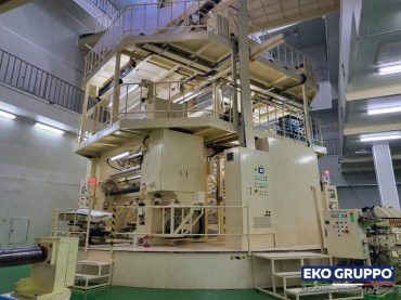 1600 COEX Sumitomo 3 Layers Blown Film Machine - Second Hand Machine Eko Gruppo