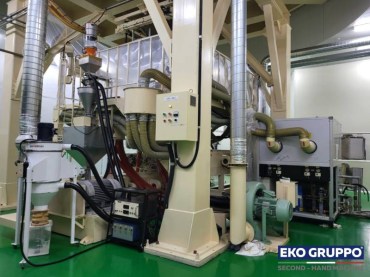 (2008) Coex 3 Layers 1600 mm Sumitomo Blown Film Extrusion Production Line - Used Machine Eko Gruppo