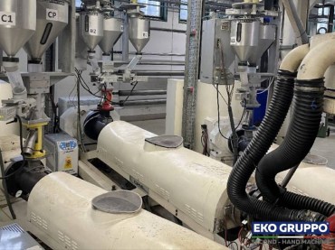 3 Layers Kuhne 2400 mm Blown Film Line - Used Machines Eko Gruppo