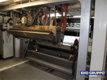 1500 Ghioldi 3 Layers CPP Film Extrusion Machine - Used Machine Eko Gruppo