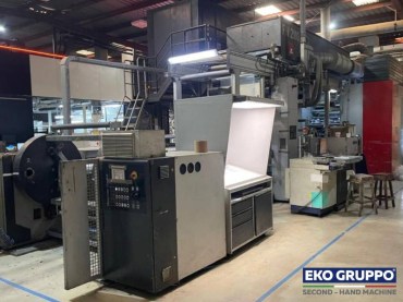 CI KBA Flexotecnica mod EVO XDS 100 Flexo Printing Line - Used Machines Eko Gruppo