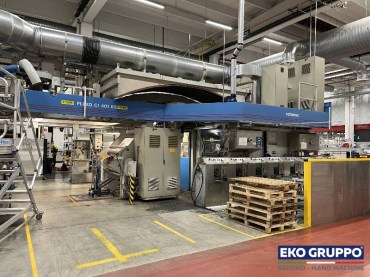 1000 mm Gearless Bobst Flexo Printing Line - Second Hand Eko Gruppo Machinery