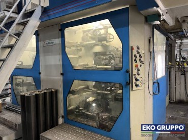 1000 mm Gearless Bobst Valmet Flexographic Printing Machine - Second Hand Eko Gruppo Machinery