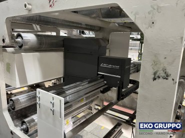 1000 mm Gearless Bobst Valmet Flexo Printing Machine - Second Hand Eko Gruppo Machinery