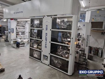 CI 700 mm TCE Converting Athena 18x Flexo Printing Line - Used machinery Eko Gruppo