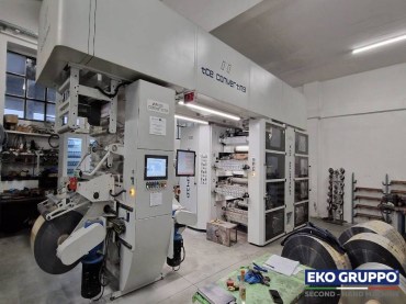 CI 700 mm TCE Converting Athena 18x Flexo Printing Machine - Used machinery Eko Gruppo