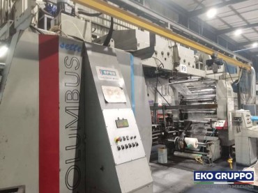 CI 1200 Ofem Columbus Flexo Printing Machine - Second Hand Machines Eko Gruppo