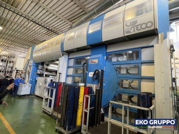 CI Uteco Diamond 1250 mm Flexo Printing Machine - Used Eko Gruppo Machinery