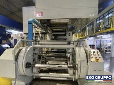 CI 800 mm Flexotech Gearless Flexo Printing Line - Used Machines Eko Gruppo