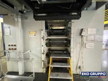 Flexotech 800 CI Gearless Flexographic Printing Machine - Used Machines Eko Gruppo