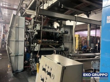 CI 6 Colors Ofem Columbus Flexo Printing Line - Second Hand Machinery Eko Gruppo