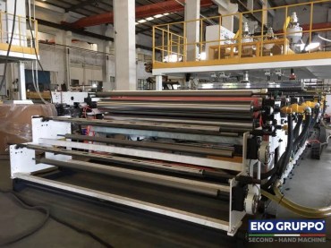 5 Layers 2500 mm Coex Air Bubble Wrap Film Machine - Used Eko Gruppo Machines