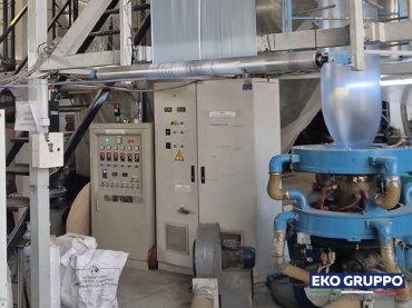 Mono Layer 1800 mm Mam 55/30 Blown Film Machine - Second Hand Machine Eko Gruppo