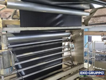 1800 mm Mono Layer Bielloni model Extruz 300 90-30 Blown Film Machine - Second Hand Eko Gruppo Machines