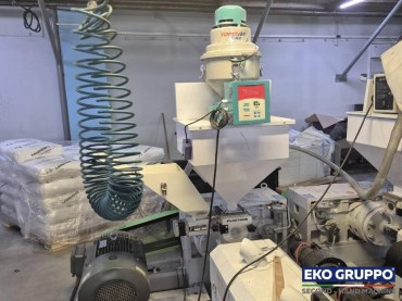 HDPE LDPE 1200 mm Coex Multi Layer 55/55 MD ABA Die 250 Blown Film Line - Used Machines Eko Gruppo