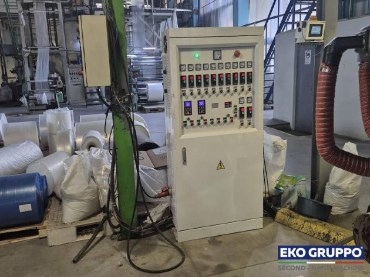 3 Layers 1200 mm MD ABA 55 Blown Film Machine - Used Machines Eko Gruppo