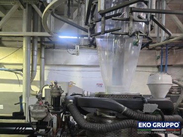 2021 Coex 3 Layers 2400 mm Macchi BO Plus Blown Film Machine - Used Eko Gruppo Plants