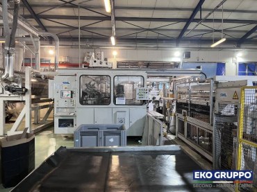 2008 3 Layers Easy Cast SML 2000 mm Stretch Film Machine - Used Machines Eko Gruppo