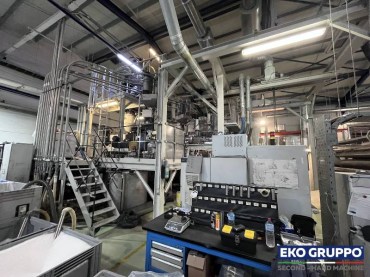 2008 3 Layers SML 2000 mm Stretch Film Machine - Used Machines Eko Gruppo
