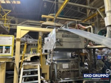 6600 mm Bruckner 3 Layers Bopp Film Extrusion Machine - Used Machinery Eko Gruppo