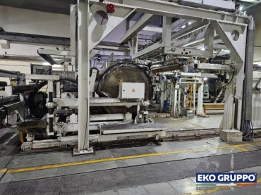 6800 mm Dornier Mono Layer Bopet Film Extrusion Machine - Used Eko Gruppo Machines