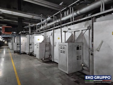Mono Layer 6800 mm Dornier Bopet Film Extrusion Machine - Used Eko Gruppo Machines