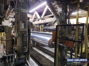 Bruckner 6000 mm 5 Layers Bi Oriented PP Film Extrusion Line - Used Eko Gruppo Machinery