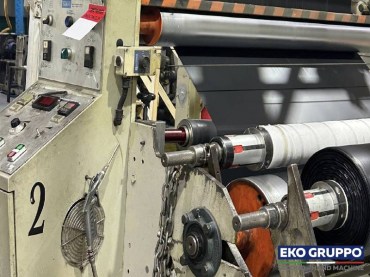 LDPE Mono Layer Cmg 1.200 mm Blown Film Extrusion production Line - Used Machines Eko Gruppo