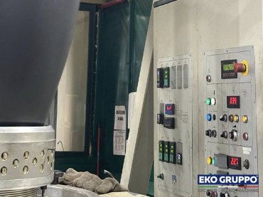 LDPE Mono Layer 1300 mm Cmg Blown Film Extrusion Production Line - Used Machinery Eko Gruppo