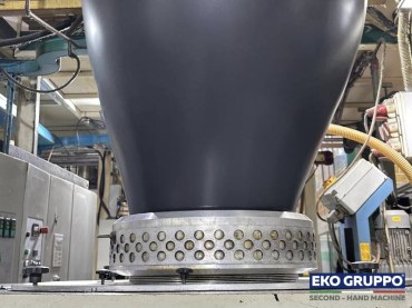 Mono Layer 1300 mm Cmg Blown Film Extrusion Machine - Used Machinery Eko Gruppo