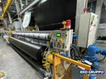 Mono Layer 6000 mm Bandera Blown Film Machine - Second Hand Eko Gruppo Machinery