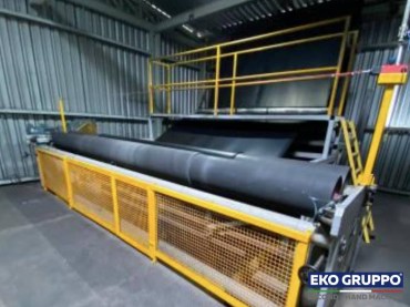 6000 mm Mono Layer Bandera Blown Film Machine - Second Hand Eko Gruppo Machinery