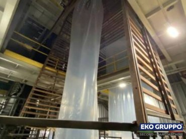 HDPE Coex Mega Steel 4500 mm 3 Layers Blown Film Machine - Used Plants Eko Gruppo