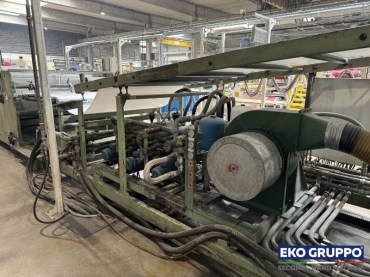 PE PP 400 Kg/h 1900 mm Sml Omam Sheet Extrusion Film Line - Second Hand Machinery Eko Gruppo