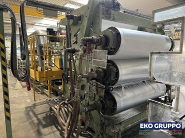PP 400 Kg/h 1900 mm Sml Sheet Extrusion Film Machine - Second Hand Machinery Eko Gruppo