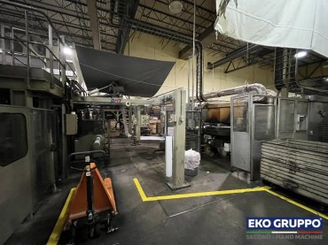6600 mm DMT 5 Layers Bopp Film Extrusion Machine - Used Eko Gruppo machinery