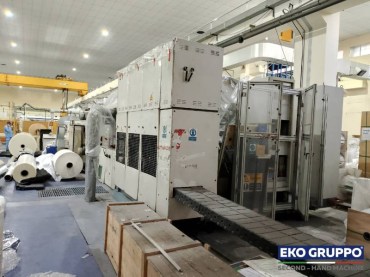 2450 mm General Vacuum model K4000 Metallizer Converting Line - Used Machinery Eko Gruppo
