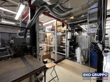 Central Drum 8 Colors Windmoeller Novoflex width 1050 mm Flexographic Printing Line - Used Machines Eko Gruppo