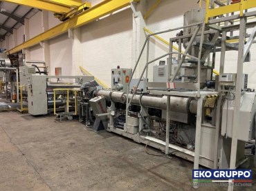 1600 mm Battenfeld Gloenco Sheet Extrusion Film Line - Used Machine Eko Gruppo