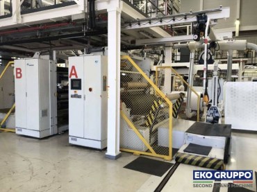 5 Layers Kiefel 2000 mm Blown Film Extrusion Line - Used Machines Eko Gruppo