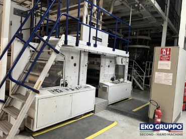 Coex 3 Layers Reifenhauser 2100 mm Output 500 Kg/h Blown Film Extrusion Machine - Second Hand Machine Eko Gruppo